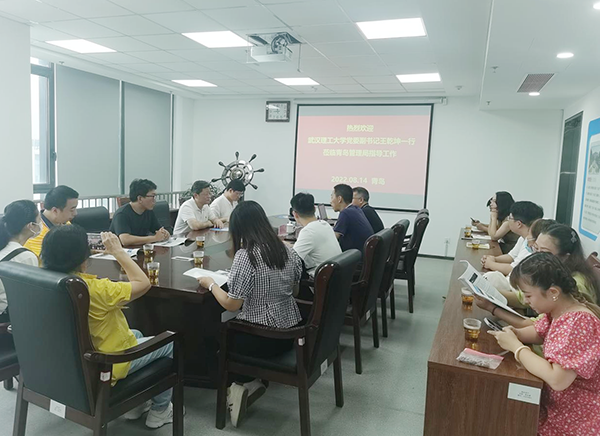 校党委副书记王乾坤赴青岛研究院调研产学研工作