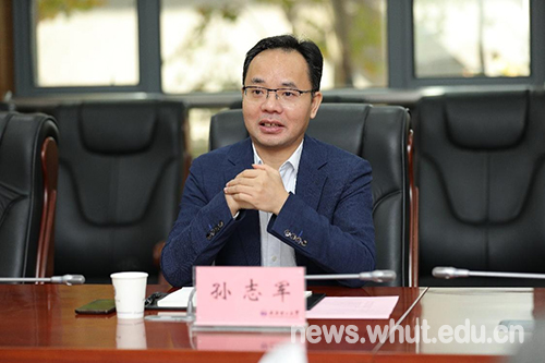武汉市委组织部副部长孙志军一行来校调研交流